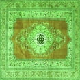 thumbnail image 1 of Ahgly Company Indoor Square Persian Green Traditional Area Rugs, 3' Square, 1 of 1