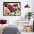 thumbnail image 2 of Haiku Flower Vase Black Framed Floater Canvas Wall Art, design by Annabelle Hall, 2 of 10