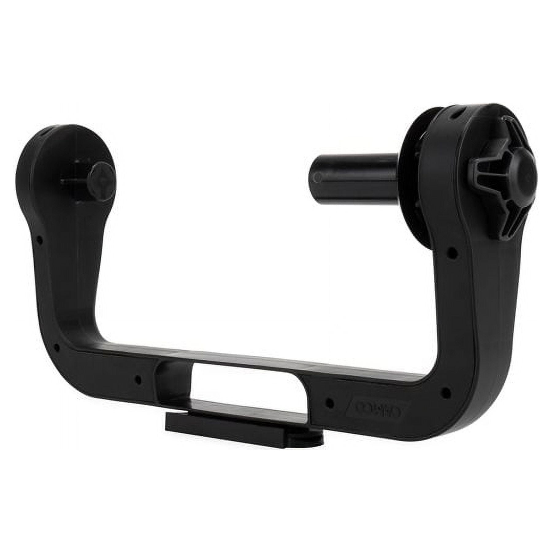 Camco Paper Towel Holder | Features Mountable Design and Adjustable Side Knob | Black (57115)