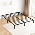 thumbnail image 1 of BeesClover Sleek Metal Bed Frame with Underbed Storage, Low-Profile Platform, Noise-Free, No Box Spring Required, 1 of 8