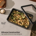 thumbnail image 5 of Thyme & Table 9" x 13" Silicone Baking Dish & Lid Set - Atlantic Blue, 5 of 12