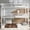 Light White, variant on Full XL over Queen over Queen Metal Triple Bunk Bed, Heavy-Duty Frame with Full Safety Guardrails, Noise-Reduced Design, Space-Saving for Shared Rooms, Guest Rooms, Black
