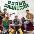 thumbnail image 4 of Suministros para fiestas de cumpleaños GLASNES Green Happy Birthday, 4 of 6