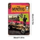 thumbnail image 5 of Chapa Metal Munsters Pintura Hierro Rectangular Pared para El Y Bar 30x40cm, 5 of 9