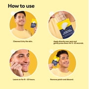Hanhoo Microdart Patch with 2% Niacinamide for Brightening Facial Treatment, 6 Ct
