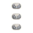 thumbnail image 1 of Youkk Bathroom Rugs Water Absorbent Floor Bath Mat Carpet Planter Oval 40x60cm 3Set, 1 of 6