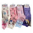 thumbnail image 2 of Hello Kitty-Calcetines de algodón con dibujos animados para mujer, medias con combinación de colores Sanrio, de media pantorrilla, Cinnamoroll, Kawaii, Melody, regalos de navidad, 2 of 4