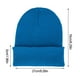 thumbnail image 5 of Minnieouse Gorros Beanie Gorros de punto Unisex Skullcap manga hilo multifuncional a prueba de viento accesorios para el cabello para deportes al aire libre Sombreros Azul oscuro Minnieouse AP010147-16, 5 of 5