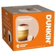 thumbnail image 4 of Dunkin Cappuccino Dolce Gusto Compatible Coffee Pods, 10 pods per pack, British Import (Pack of 3), 4 of 5