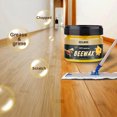 thumbnail image 1 of Limpiador de muebles de madera enlatados eelhoe, cera para pulir, cuidado de muebles para el hogar, cera de abejas para pulir a prueba de agua para piso, mesa, silla, gabinete EELHOE Estándar, 1 of 2