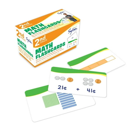 2nd Grade Math Flashcards : 240 Flashcards for Building Better Math Skills Based on Sylvan's Proven Techniques for