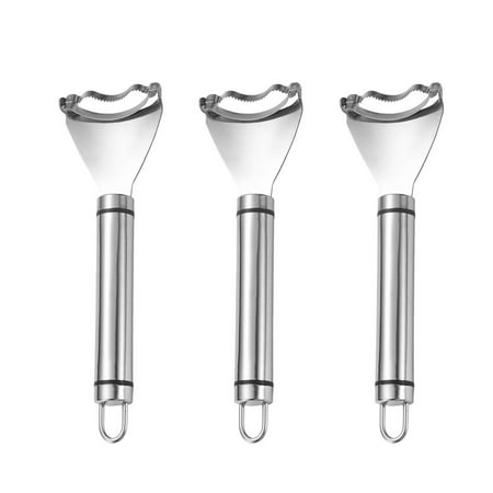

3 Pcs Stainless Steel Corn Peeler Premium Corn Kernels Remover Planer Cutter