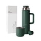 thumbnail image 1 of Botella aislante para bebidas calientes Simple Modern Roam de 1 litro con 2 tazas, 1 of 7