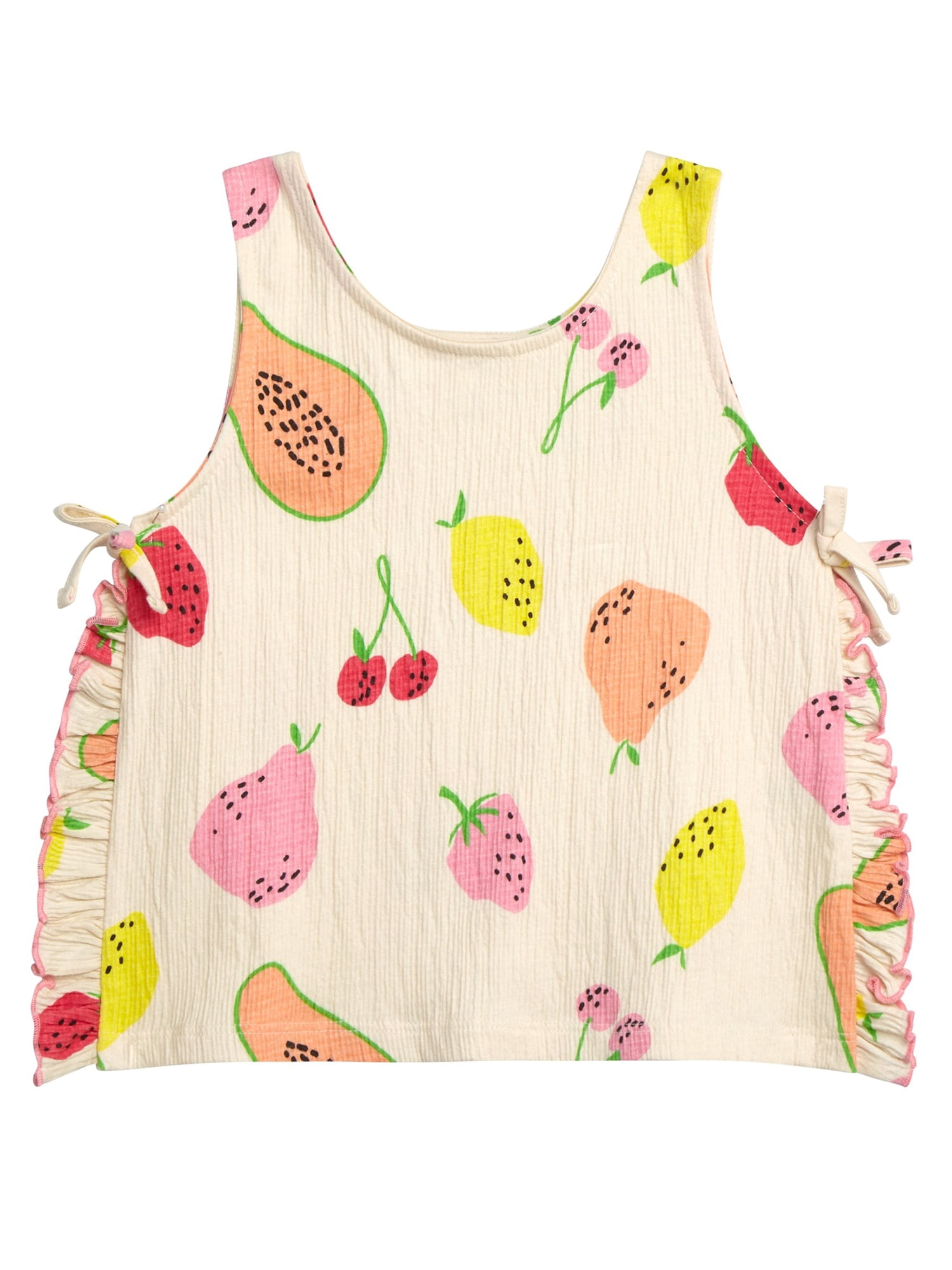 Jessica Simpson Toddler Girls' Ruffle Tank Top and Shorts Set, 2-Piece, Sizes 12M-24M