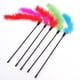 thumbnail image 2 of 5 uds juguetes de plumas de gato 50cm con Bell Cats juguete de palo interactivo para suministros para mascotas, 2 of 7