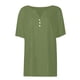 thumbnail image 5 of Vestidos Casuales Para Mujer, Blusas De Mujer De Moda Camisa de botones lisa de moda para mujer, blusa holgada con cuello en V para mujer, 5 of 7
