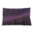 thumbnail image 1 of Ahgly Company Patterned Outdoor Rectangular Orchid Purple Lumbar Throw Pillow, 13 inch by 19 inch, 1 of 5