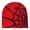 Red, variant on Unisex Winter Hat Spider Web Jacquard Knitted Dome Elastic Contrast Color Brimless Cold Weather Cap Cosplay Club Party Headwear