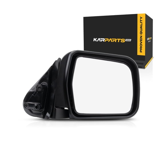 For Toyota 4Runner 1990 91 92 1993 Door Mirror Driver Side | Manual | Non-Heated | Smooth Black | Folding | TO1320154 | 8794089151