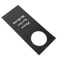 thumbnail image 5 of WHAMVOX Double Sided Door Knob Sign Black For Hotel Rooms 1Pcs, 5 of 5