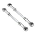 thumbnail image 1 of Unique Bargains 2 Pcs M8 80mm Tige de Direction Réglable Rotule pour 49cc ATV Électrique Go Kart Direction Colonne Suspension, 1 of 6