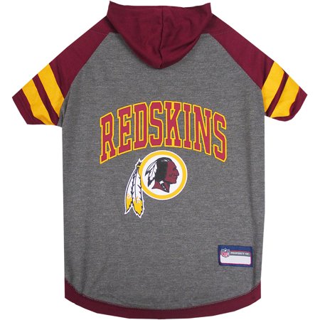 Nfl Pet Set - Pets First NFL Washington Redskins Pet Hoodie Tee Shirt
