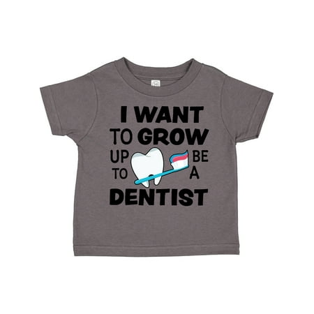 

Inktastic I Want to Grow Up to Be a Dentist Gift Toddler Boy or Toddler Girl T-Shirt