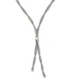 thumbnail image 1 of Diamond2Deal Collier Extensible en Argent Sterling 925 Poli avec 3 Po pour Femmes 17 Pouces, 1 of 5