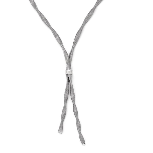 Diamond2Deal Collier Extensible en Argent Sterling 925 Poli avec 3 Po pour Femmes 17 Pouces