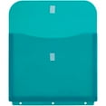 thumbnail image 2 of JAM Paper Plastic 3 Hole Punch Envelopes, 9 1/2 x 11, Teal, 12/Pack, 2 of 5