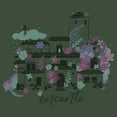 thumbnail image 2 of Junior's Encanto The Magical Home Festival Muscle Graphic Tee Pine Green Heather Medium, 2 of 4