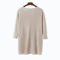 thumbnail image 6 of WEIYLL Women's Cardigans Kimono Long Sleeve Open Front Cable Knit Khaki Going Out Fall Tops ,XL, 6 of 8