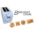 thumbnail image 2 of Brilliant Cook Compact Smart 2 Slice Toaster, 2 of 9