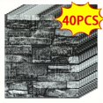 thumbnail image 1 of 20/30/40//50pcs 3D Wall Tile Sticker, Foam Brick Self-Adhesive Anti-Collision Sticker,, 1 of 5