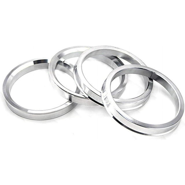 HAHDAXIA Alloy Aluminum Wheel Hub Centric Rings 64.1 to 56.1 Hubrings, Set of 4 Performance Hubcentric Rings for 56.1mm Vehicle Hub with 64.1mm Center Bore Rim Compatible with Subaru Mini Hon