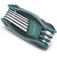 thumbnail image 3 of 8 Piece Folding Torx Key Set, T9 - T40 With Tempered Alloy Steel Construction And Bi-material Comfort Grip, 3 of 5