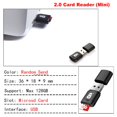 thumbnail image 2 of PEACNNG Kawau Micro SD Card Reader 2.0 USB High Speed Adapter with TF Card Slot C286 Max Support 128GB Memor black, 2 of 8