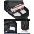 thumbnail image 4 of Mochila para ordenador portátil de negocios para hombre, bolso de viaje impermeable con puerto de carga USB, Bolsa Escolar de 15 pulgadas, resistente al agua, 4 of 4