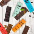 thumbnail image 4 of Chocolate Squares Bars, Gourmet Chocolate Tabs Gift, Moodibars by Chocolate,18 Mood Squares Variety Pack, Assorted Premium Milk & Dark Emoji Candy Bars, 4 of 5