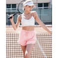 thumbnail image 7 of REDESS Athletic Shorts for Women Elastic Waistband with Liner and Pockets Gym Workout Yoga Running Shorts., 7 of 7