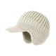 thumbnail image 3 of Gorro de invierno para hombre, con protección para las orejas, cálido gorro de punto para deportes y ciclismo. Beige, 3 of 7