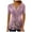 Purple, variant on Women Summer Tops Women Shirt Comfortable T Shirt V Neck Tunic Tops Buttons Blouse Short Sleeve Summer Big T Shirts for Undershirt Long Sleeves Long Sleeve Woman Ladies Casual Shirts Lace Green 2XL