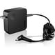 thumbnail image 2 of Lenovo 65W Cargador para Computadora Adaptador de Pared de CA de Punta Redonda Negro, 2 of 2