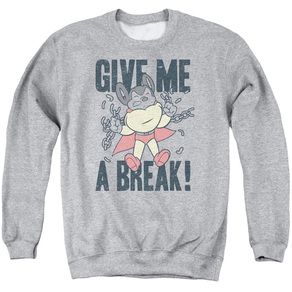 Mighty Mouse - Give Me A Break - Crewneck Sweatshirt - X-Large