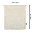 thumbnail image 2 of 3Pcs Eco-Friendly Reusable Bags Mesh Breathable Strong Load-bearing Snacks Toys Organizer Multipurpose Grocery Shopping Bags-B, 2 of 8