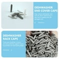 thumbnail image 3 of Dishwasher Prong Rack Covers Grey 100Pcs 0.98X0.12X0.12In, 3 of 6