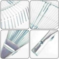 thumbnail image 4 of LOVIVER Garden Leaf Rake Folding Metal Rake for RV Camping Garden Cleaning Gardening, 4 of 8