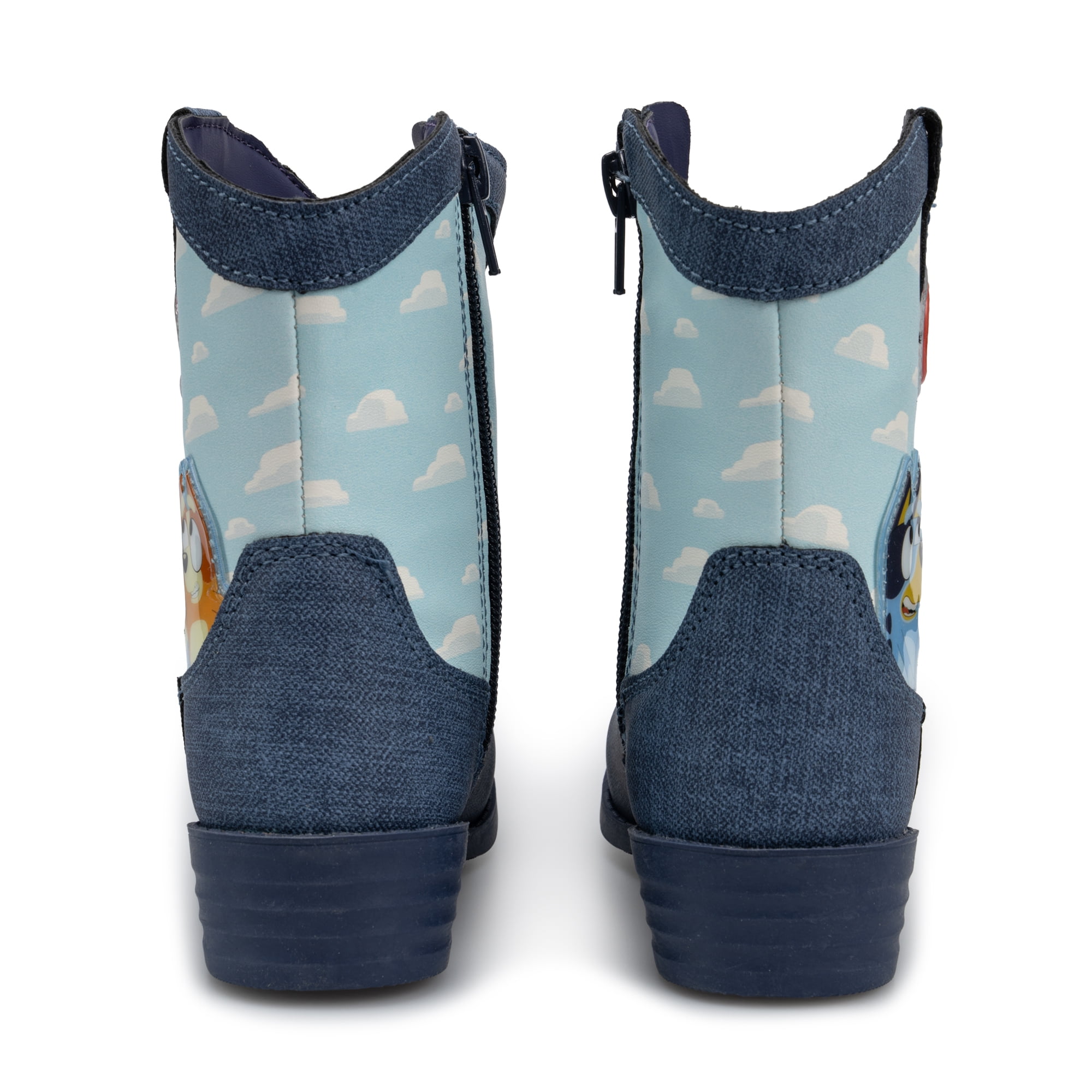 Bluey Toddler Boys Light Up Western Cowboy Boots