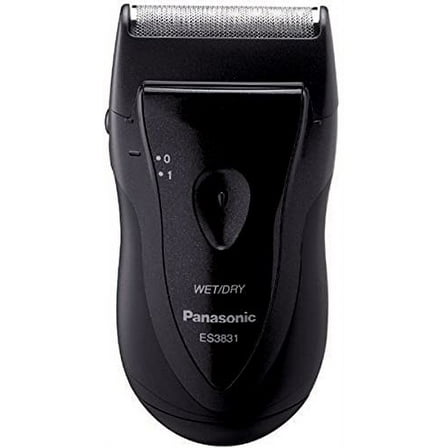 Panasonic Electric Razor for Men, Cordless Wet Dry Lightweight Shaver with Ergonomic Grip, ES3831K, Black