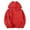 Red, variant on HAiming 2 Pack Women's Classic Hoodies Solid Color Long Sleeve Sweatshirts Plus Size Casual Pullover Tops with Pockets